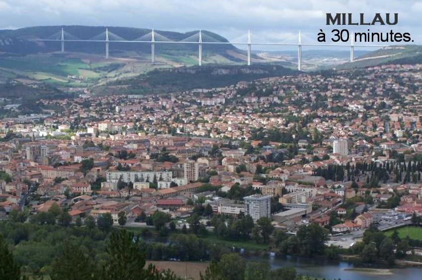 Chambre Au Calme Avec Spa Privatif Gratuit Sud Aveyron Les Palmiers Des Causses Saint-Rome-de-Tarn Екстериор снимка